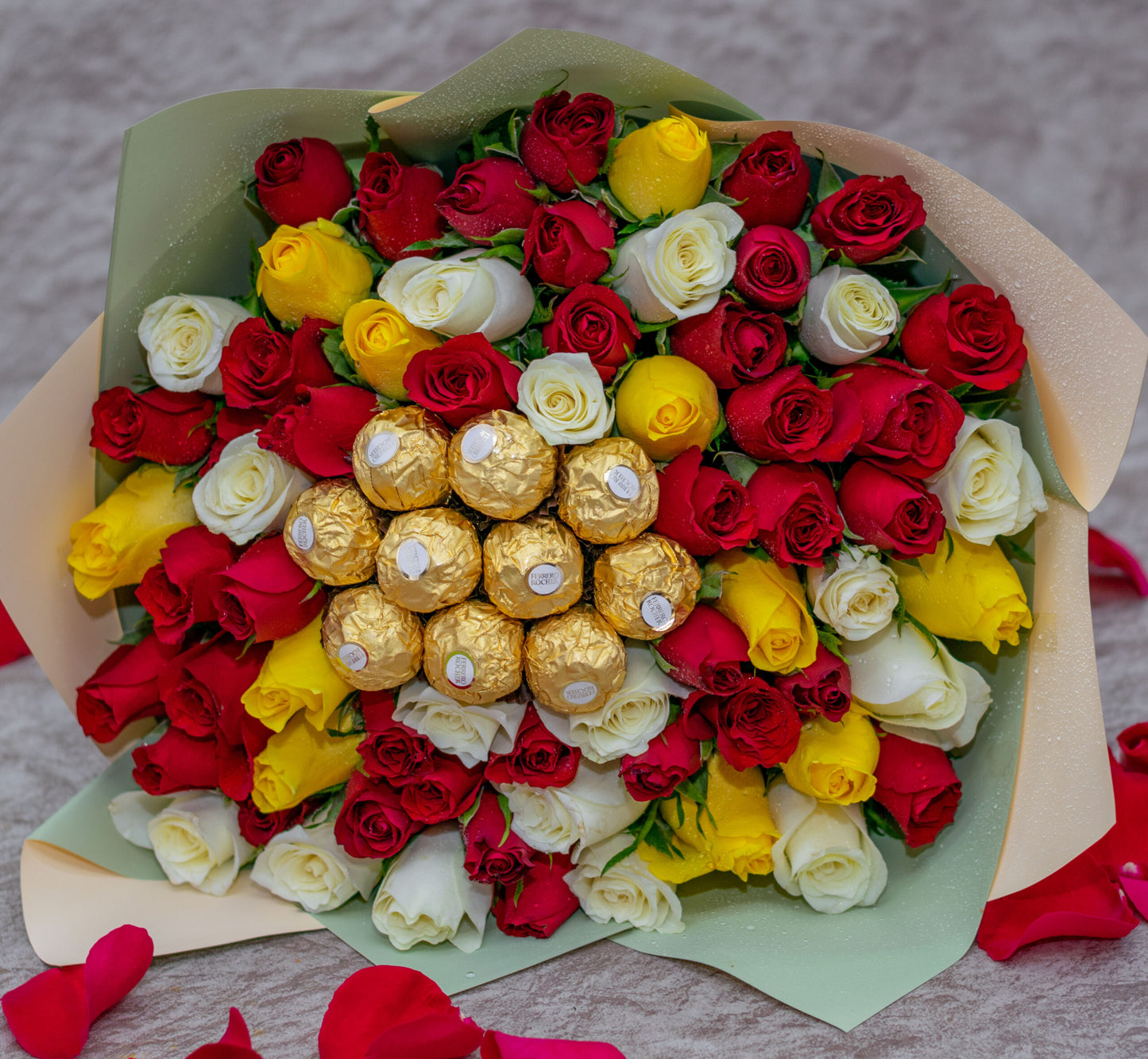 Amber Flower Bouquet