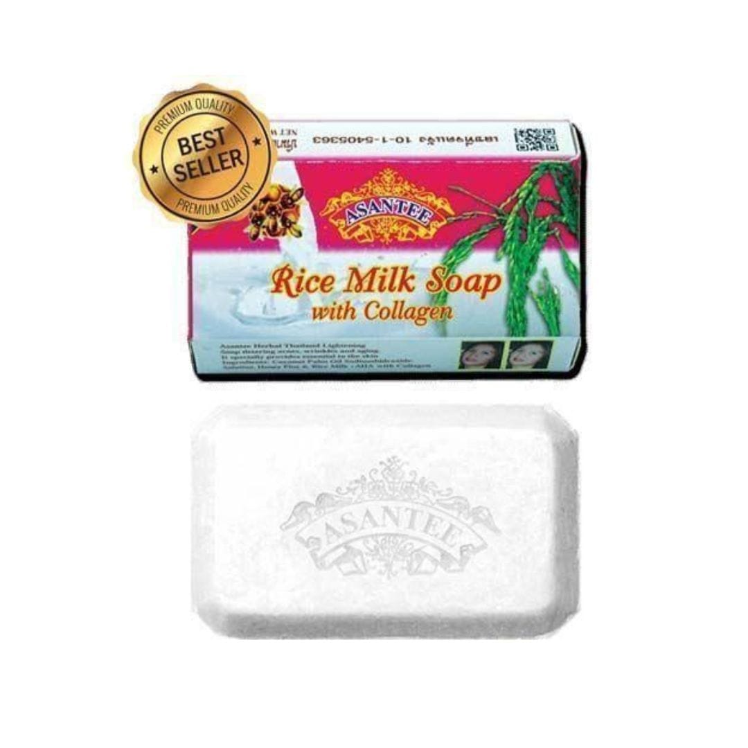 Asantee Rice Milk Soap with Collagen