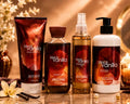 Dear Body Black Vanilla 4-in-1 Body Care Set – Body Lotion, Body Cream, Body Mist & Shower Gel | Long Lasting Vanilla Fragrance | Moisturizing & Softening Skin Care Gift Set