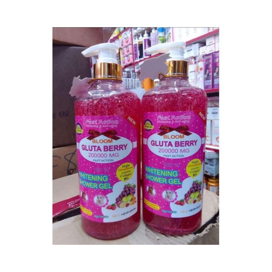 Bloom Gluta Berry Fast Action Whitening Shower Gel
