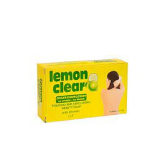 Lemon Clear No Pimple Exfoliating Complexion Treating Beauty Soap