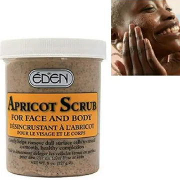 Eden apricot scrub for face and body