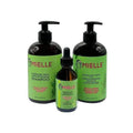 Mielle STRENGTHENING SHAMPOO 335 ML, MINT SCALP AND HAIR STRENGTHENING OIL 59ML AND ROSEMARY MINT STRENGTHENING LEAVE IN CONDITIONER 335ML