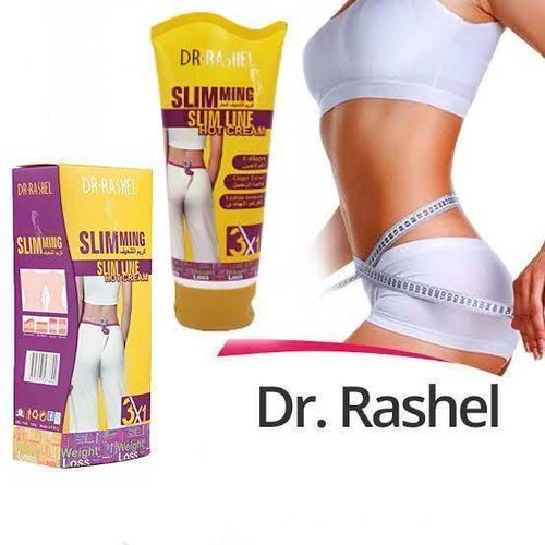 DR RASHEL Slimming Hot Cream With Collagen Ginger & Indian Turmeric (Yellow) - 150g