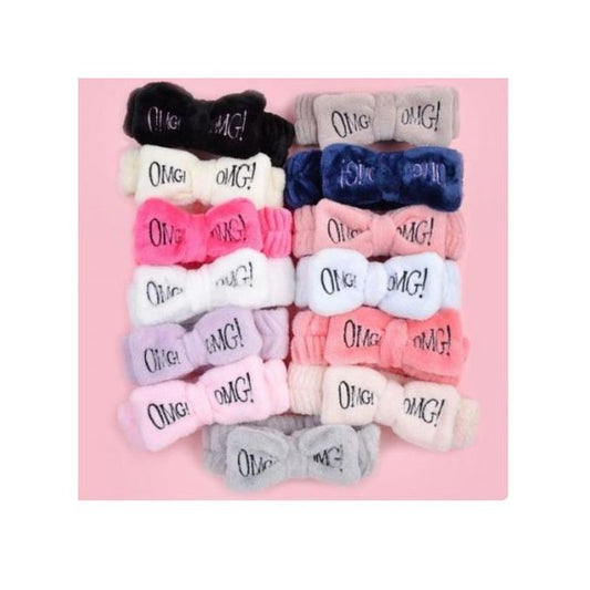 3pcs OMG Head Band For Make Up, Sleepwear,Salon,Facial Washing,Scrubbing&Massage-packedin3Colours