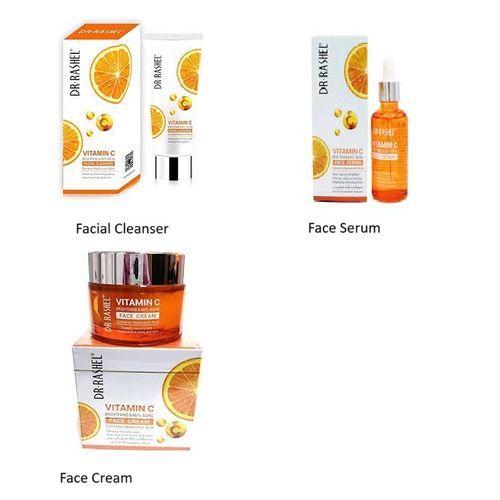 Dr. Rashel Vitamin C 3 IN 1 SET Face Cleanser, Serum + Cream