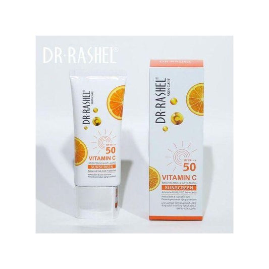 DR RASHEL Vitamin C Brightening & Anti-Aging Sunscreen SPF 50 (50ml)