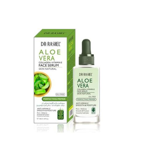 Dr. Rashel Dr. Rashel Aloe Vera Collagen & Vitamin E Face Serum - 50 ml, Hydrating, Anti-Aging, Pore Defense