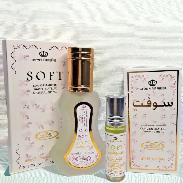 Al Rehab SPECIAL OFFER!!!!! 2 in 1 Perfume Set: Soft Perfume + Soft Perfume Oil