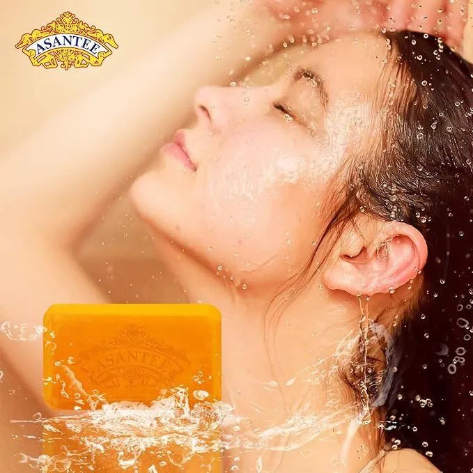 🎉 Anniversary Offer – Limited Time Only! (Pack of 2)Asantee Papaya And Honey Anti Acne Soap - 125gX2 – Nourishing, Natural Skincare for Smooth & Glowing Skin**Asante soap
