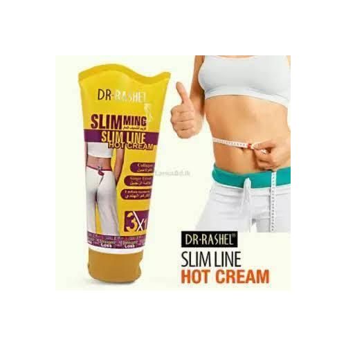 DR RASHEL Slimming Hot Cream With Collagen Ginger & Indian Turmeric (Yellow) - 150g