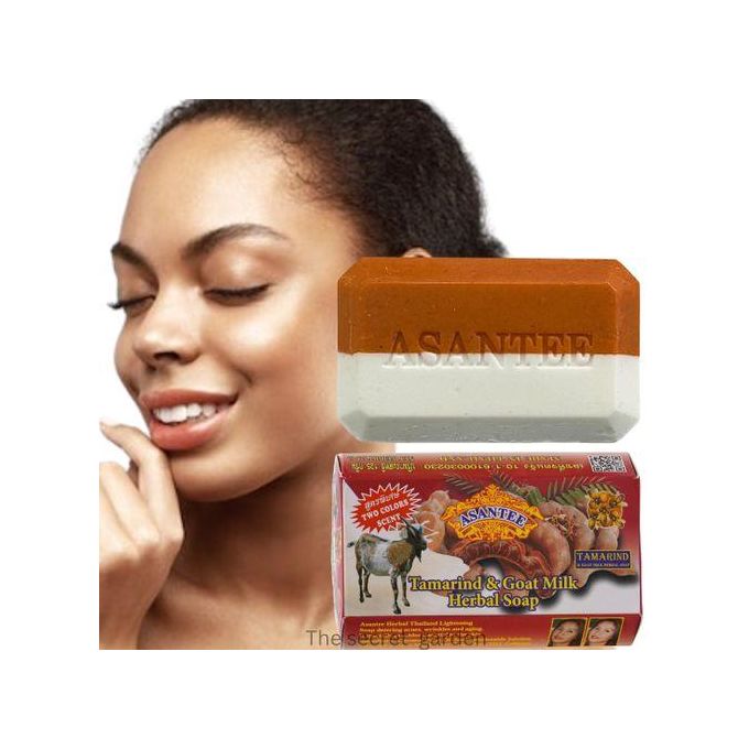 Asantee Tamarind And Goat Milk Soap-Treats Acne & Slows Aging.