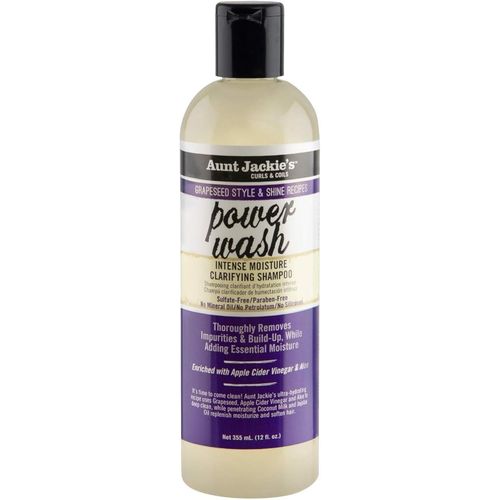 Aunt Jackie'S Power Wash Intense Moisture Clarifying Shampoo 355ml