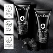 SADOER 4 in 1, Collagen Serum +  Collagen Cream + Black Head Peeling Mask + Lipstick  Anti Aging, Face Moisturizer