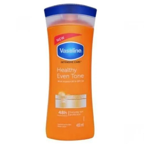 Vaseline Intensive Care Healthy Even Tone Body Lotion With Vitamin B3 and Spf 10 - 400 ml Calms and Soothes Dry Skin Calms and Soothes Dry Skin Vaseline Lotion 400ml