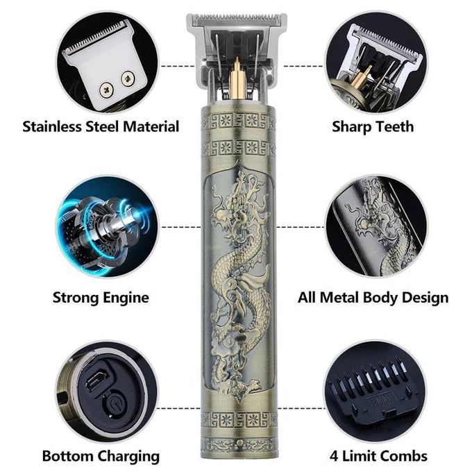 YOLO Retro T9 Original Hair Clipper Machine Set Men's Electric Shaver