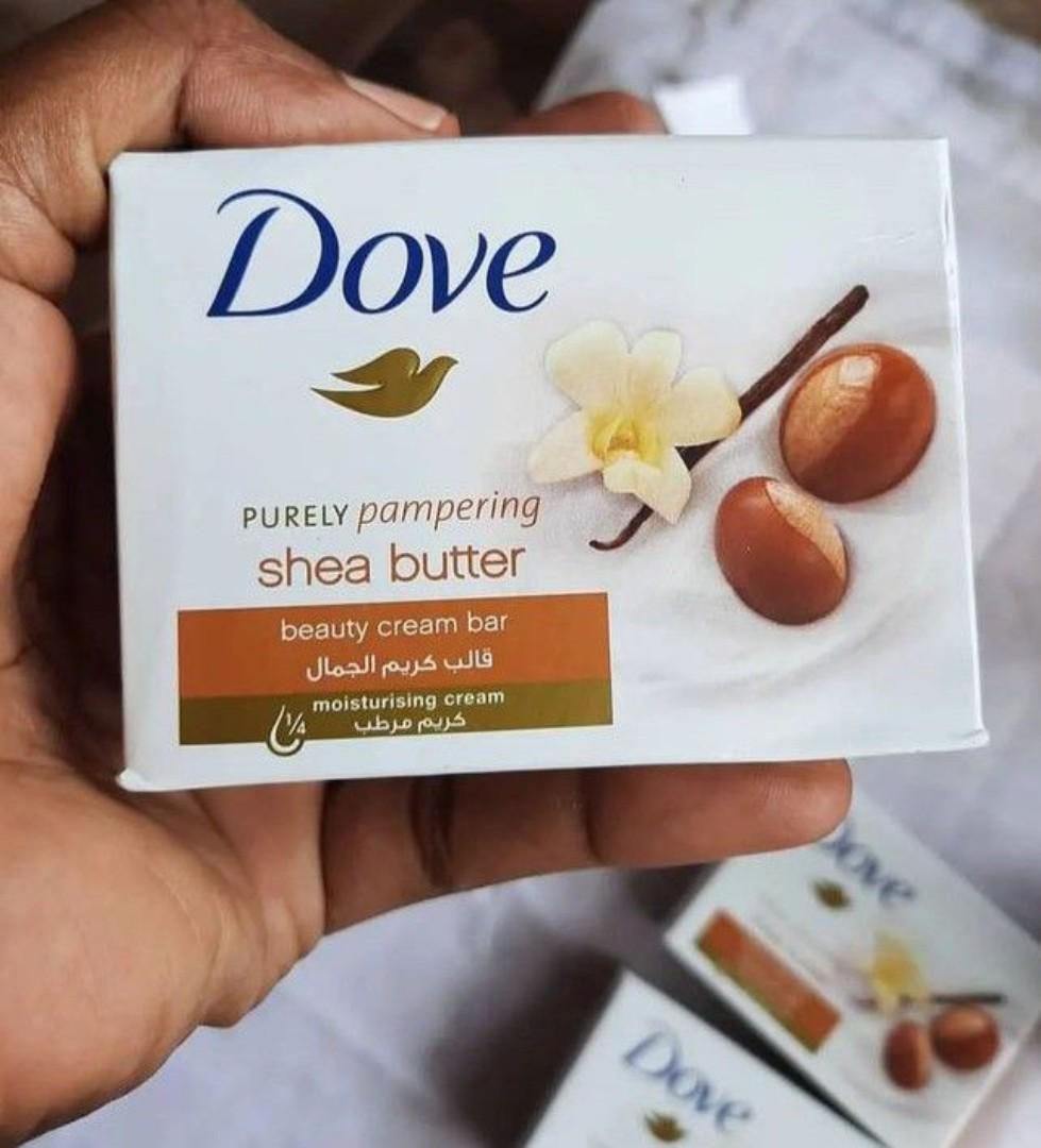 3 in 1 Shower 🚿 Care Set 🧡: Dove Purely Pampering Body Wash + Dove Pampering Cream Bar + Original Beauty Cream Bar