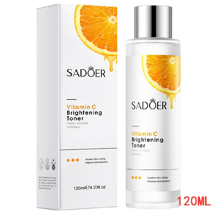 SADOER 27Pcs Skin Care Set Vitamin C Face Cleansers + Moisturizing lotion + Face Essence +Face Toner Tone+Eye Cream +20Pcs Masks +Lipstick + Hand Cream Gift set