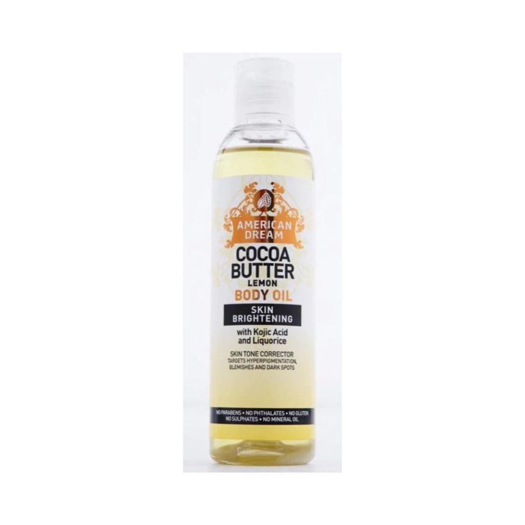 American Dream Cocoa Butter Lemon Body Oil