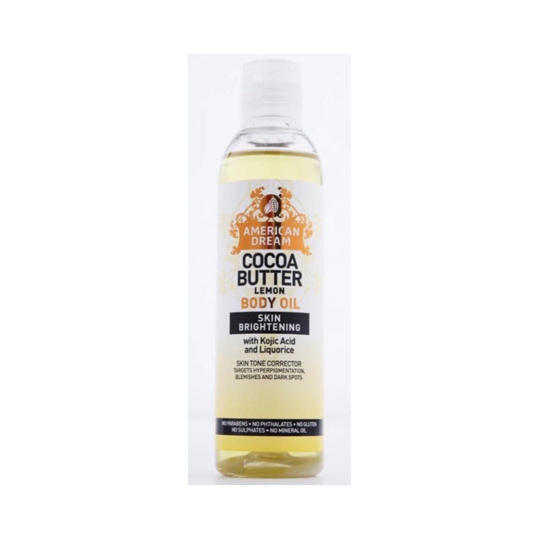 American Dream Cocoa Butter Lemon Body Oil