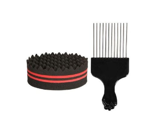 Magic Dread Magic Twist Sponge +Afro Metal Comb