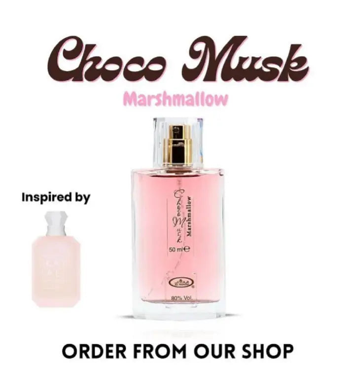 Al Rehab 2 in 1 Perfume Combo: Choco Musk Marshmallow + Choco Musk Pistachio