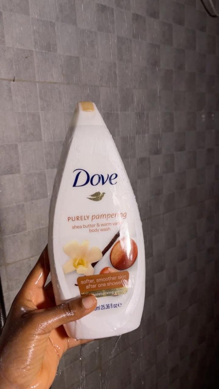 3 in 1 Shower 🚿 Care Set 🧡: Dove Purely Pampering Body Wash + Dove Pampering Cream Bar + Original Beauty Cream Bar