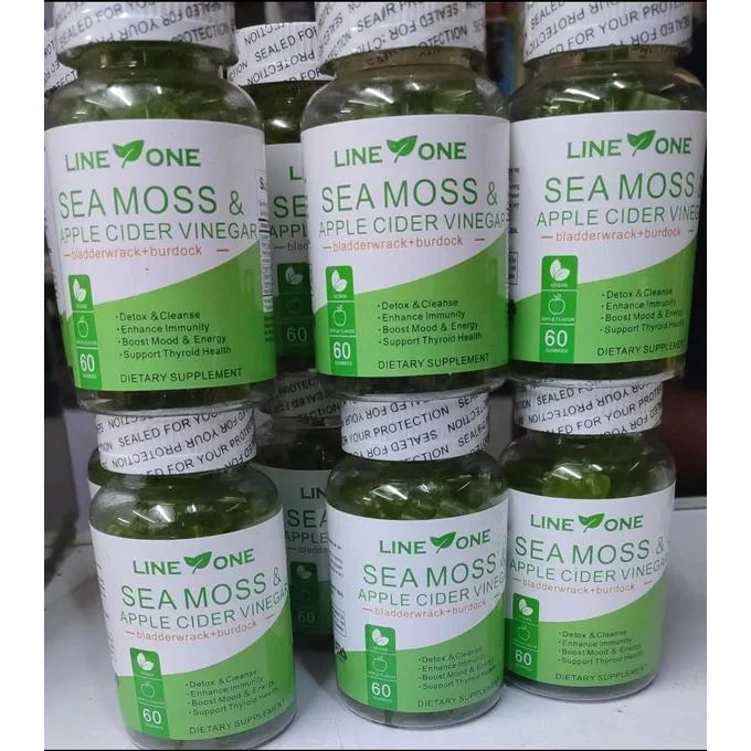 Line One Sea Moss Apple Cider Vinegar Gummies