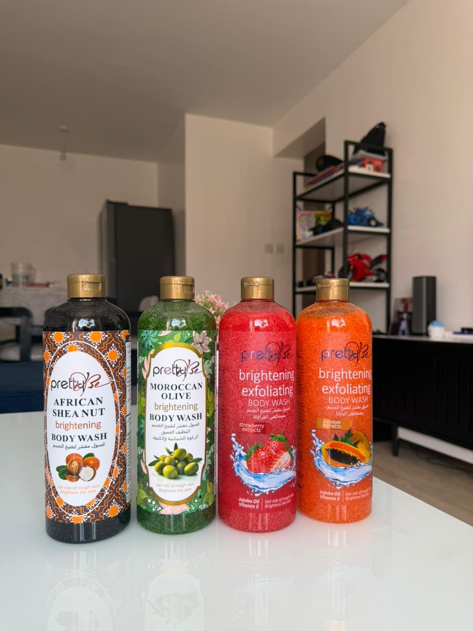 Pretty Be Brightening & Exfoliating Body Wash Luxury Collection