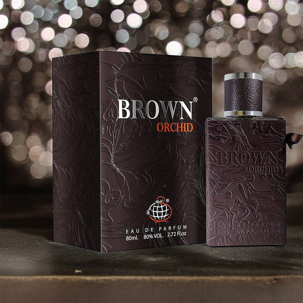 Fragrance World Brown Orchid Eau de Parfum 80ml