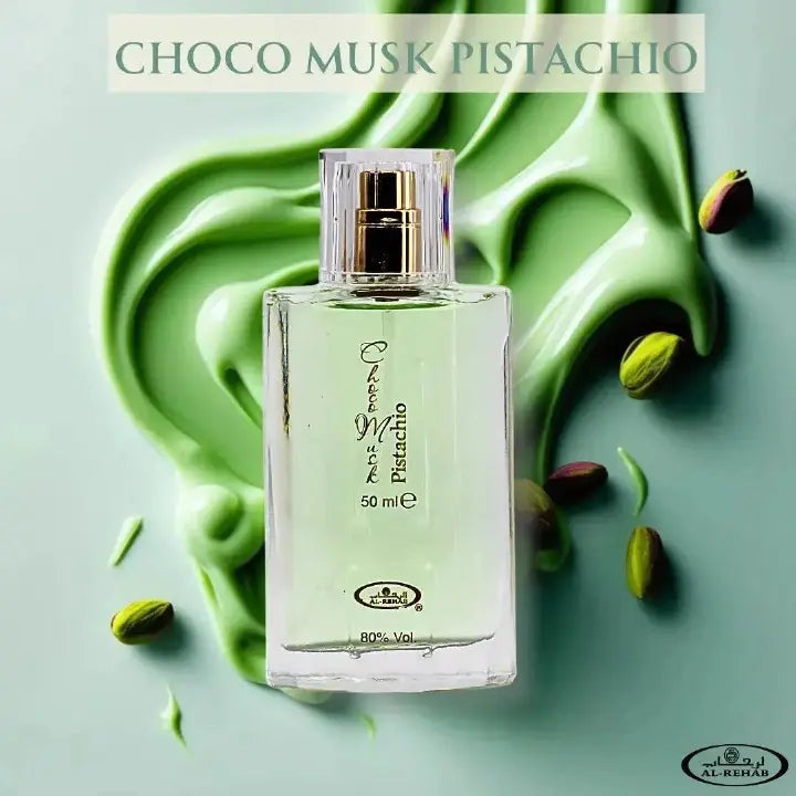 Al Rehab 2 in 1 Perfume Combo: Choco Musk Marshmallow + Choco Musk Pistachio