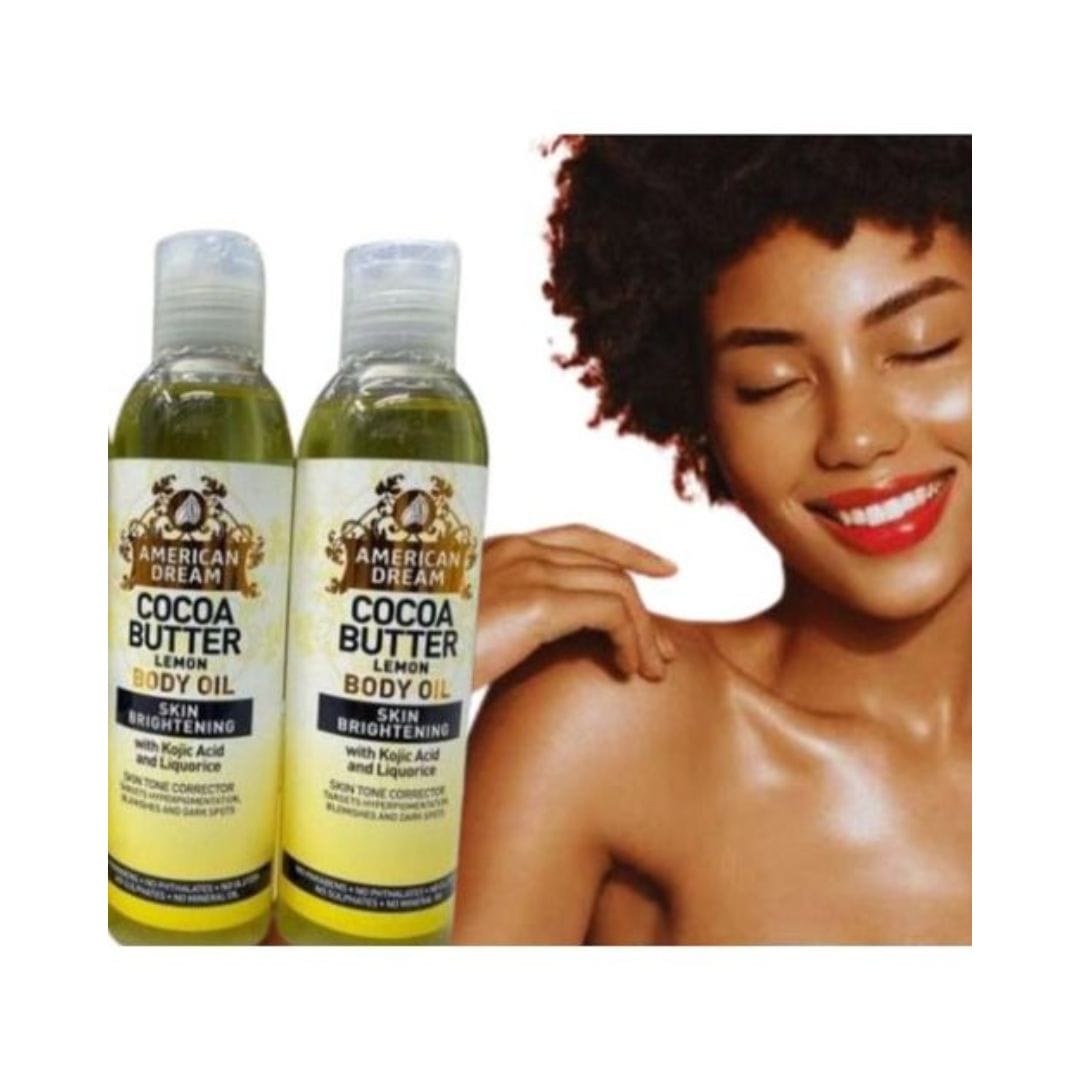 American Dream Cocoa Butter Lemon Body Oil