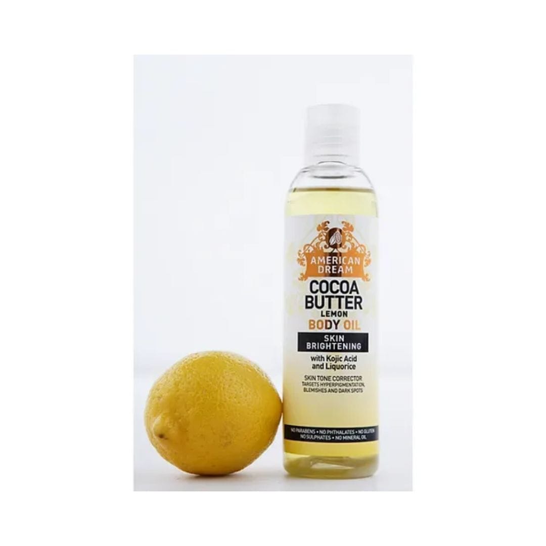 American Dream Cocoa Butter Lemon Body Oil