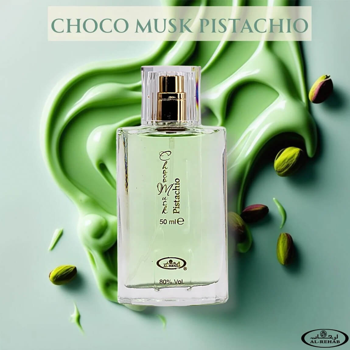 Al-Rehab Choco Musk Pistachio Eau de Parfum 50ml