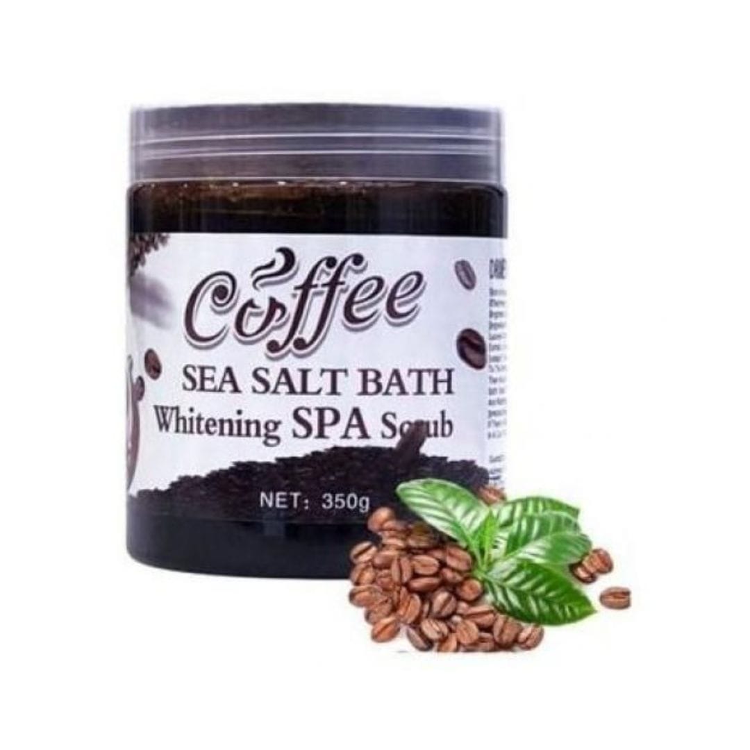 Buy Coffee Sea Salt Bath Whitening SPA Scrub