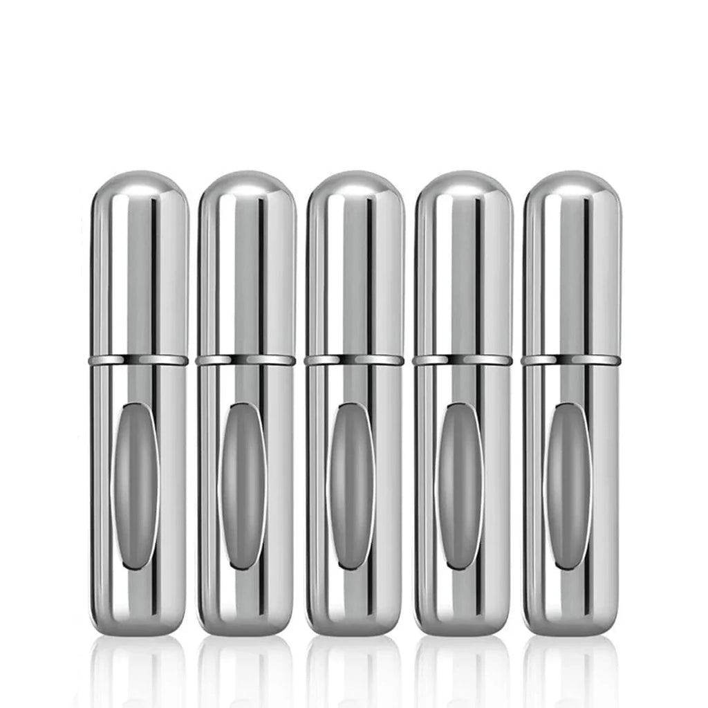 1/5Pcs Travel Perfume Bottle Refillable Portable Mini Atomizer Spray Refill Bottle Women Pocket Dispenser Cologne Sprayer 5ml