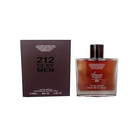 212 Sexy man perfume 100 mls smart collection