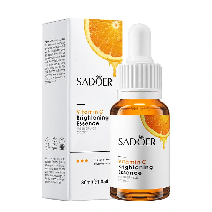SADOER 2 Pcs Vitamin C Face Brightening Serum Vitamin C Serum Moisturizing Serum For Radiant Skin