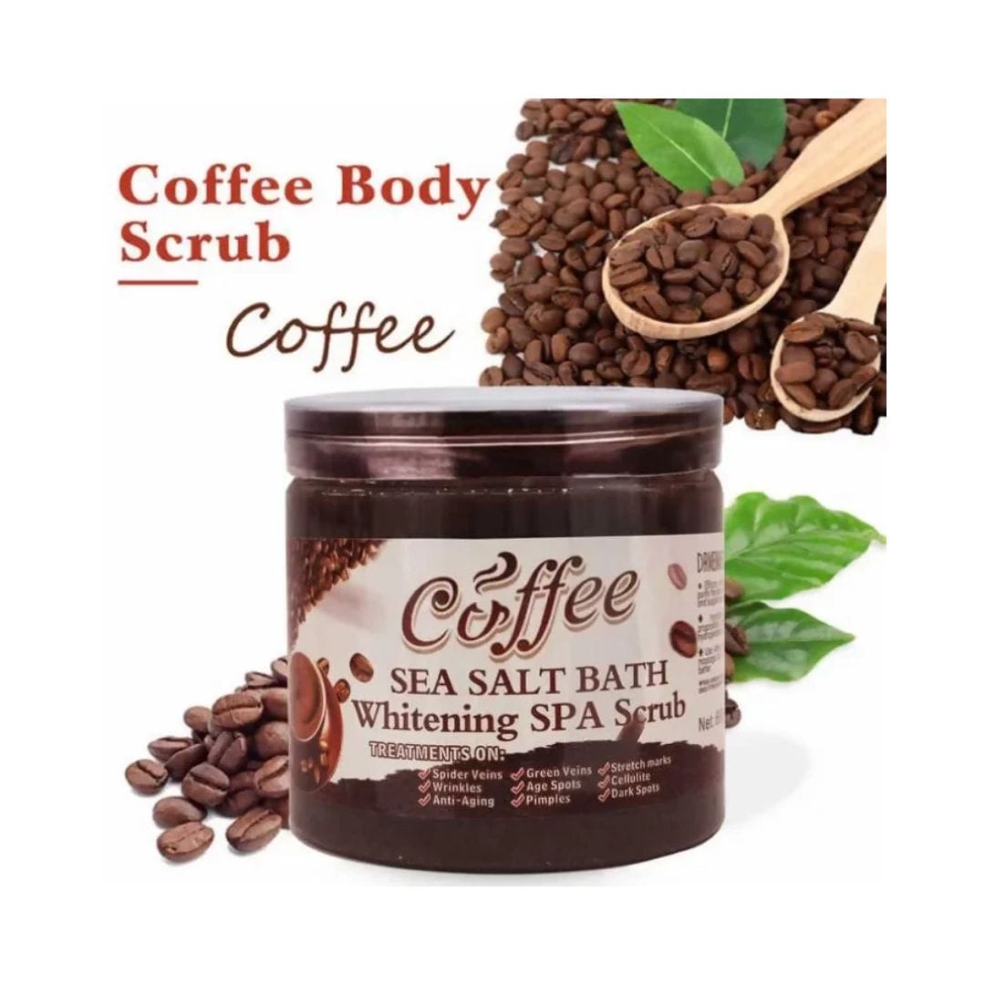 Buy Coffee Sea Salt Bath Whitening SPA Scrub