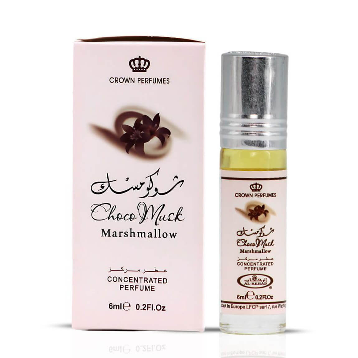 Al-Rehab Choco Musk Marshmallow Perfume Oil 6ml *2