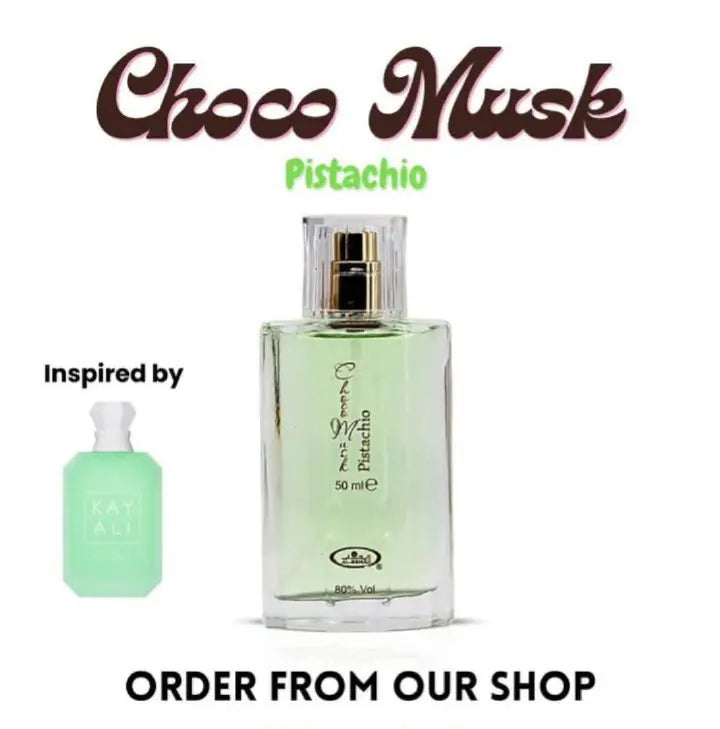 Al Rehab 2 in 1 Perfume Combo: Choco Musk Marshmallow + Choco Musk Pistachio