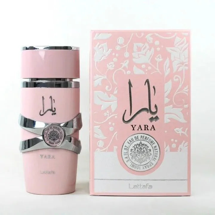 Latafa 2 in 1 Perfume Combo Set : Yara Original Pink Perfume + Soft Perfume