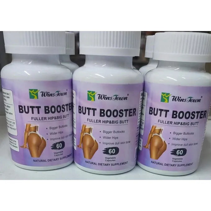 BUTT BOOSTER - Fuller Hip & Big Butt Vegetable Capsule Supplements