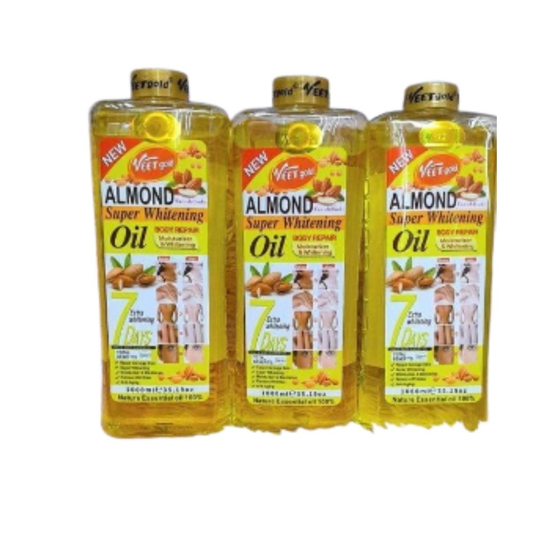 Veet Gold Almond Super Whitening Oil