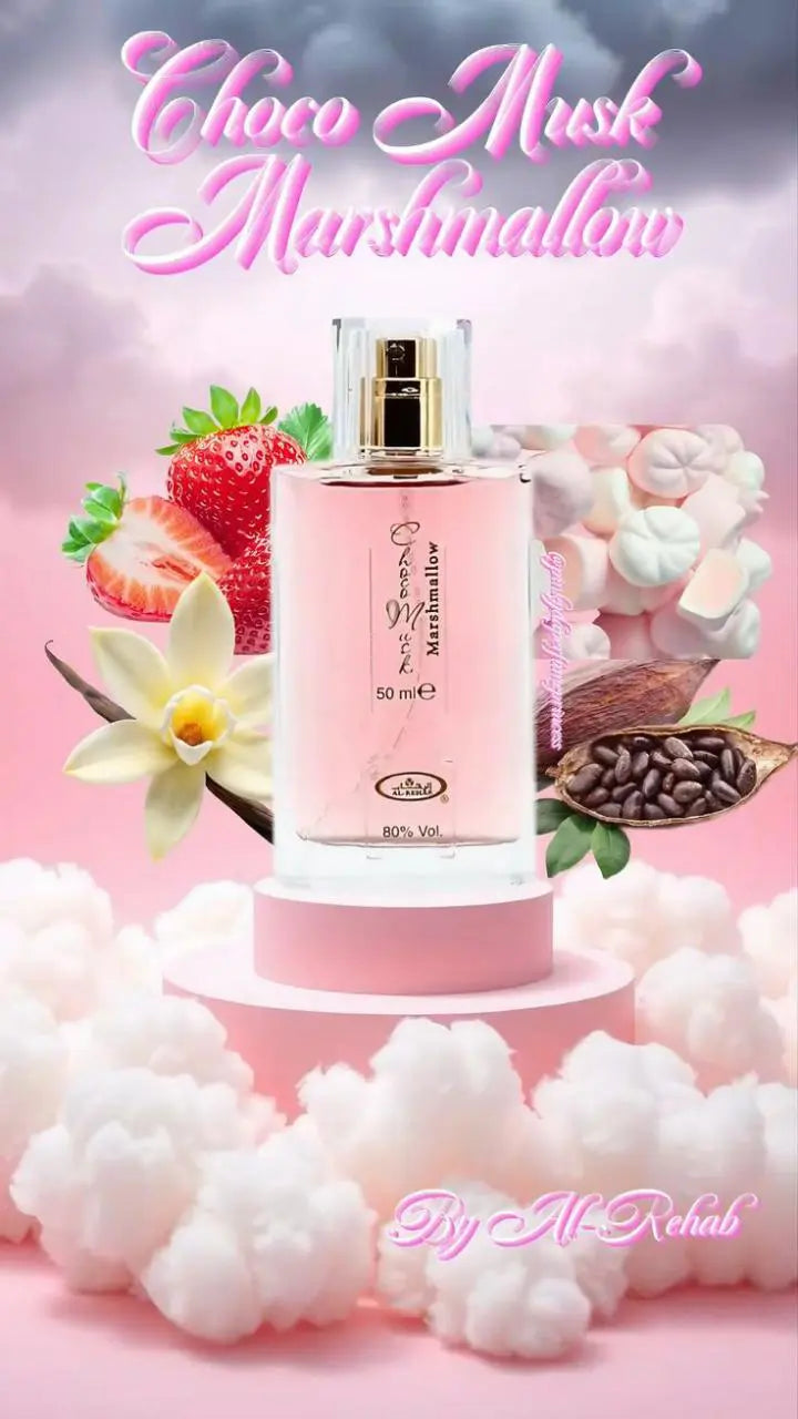 Al Rehab 2 in 1 Perfume Combo: Choco Musk Marshmallow + Choco Musk Pistachio