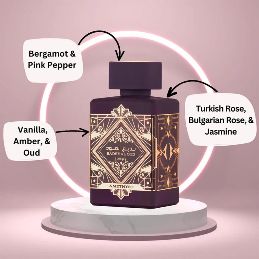 Lattafa Badee Al Oud Amethyst Eau de Parfum 100ml