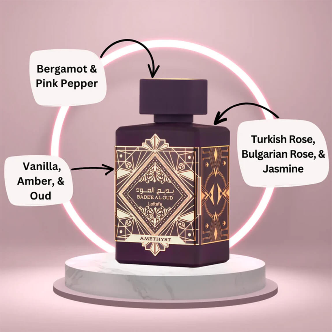 Lattafa Badee Al Oud Amethyst Eau de Parfum 100ml
