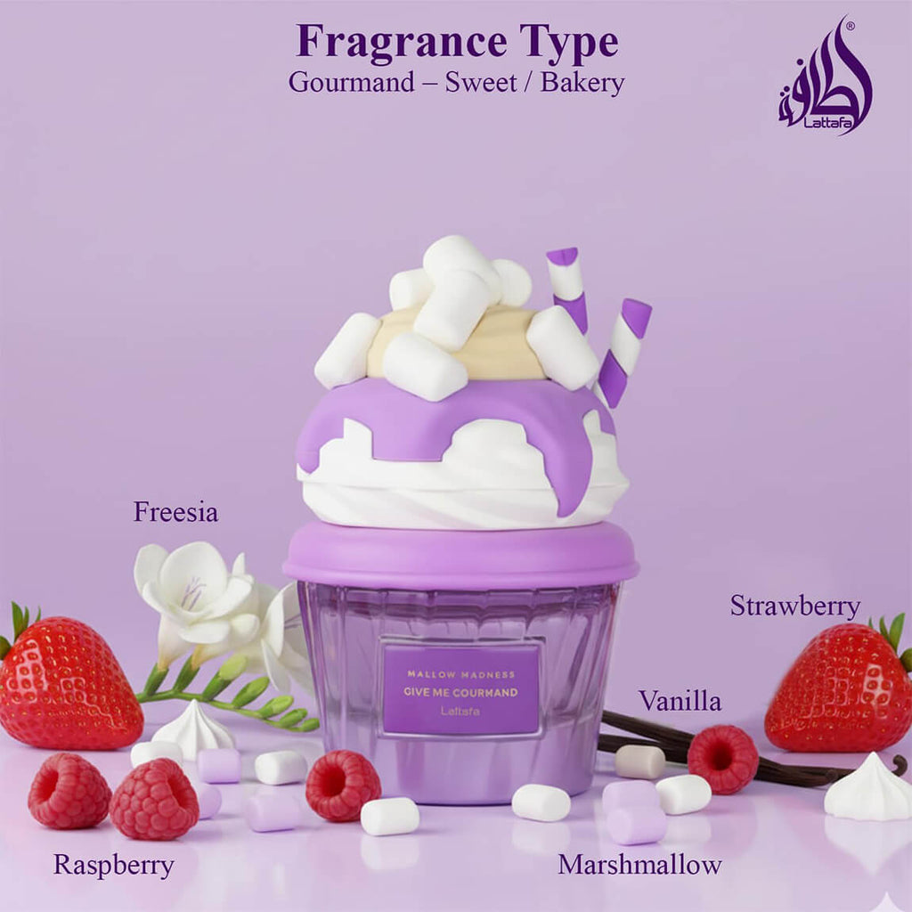 Lattafa Give Me Gourmand Mallow Madness Eau de Parfum 75ml