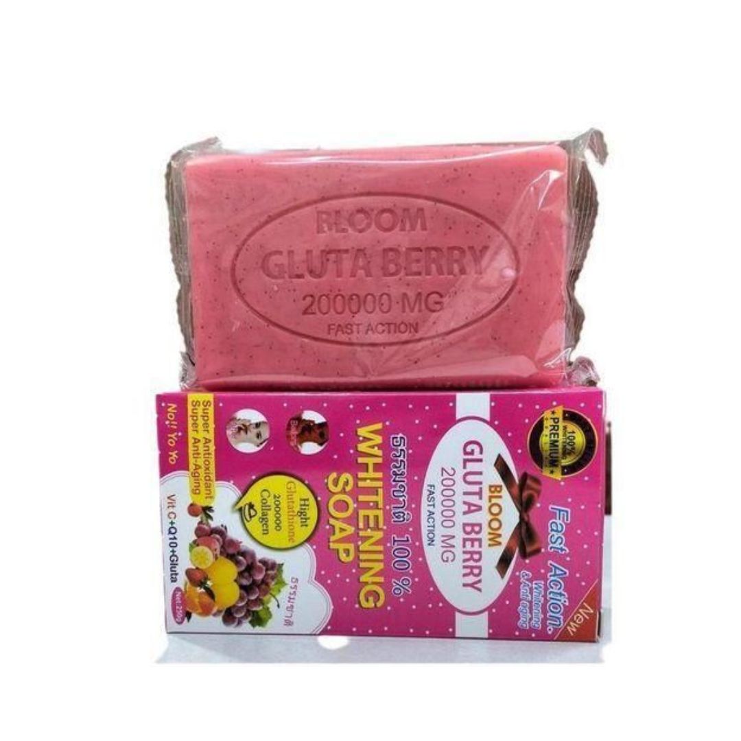 Bloom Gluta Berry Whitening Soap 200000mg