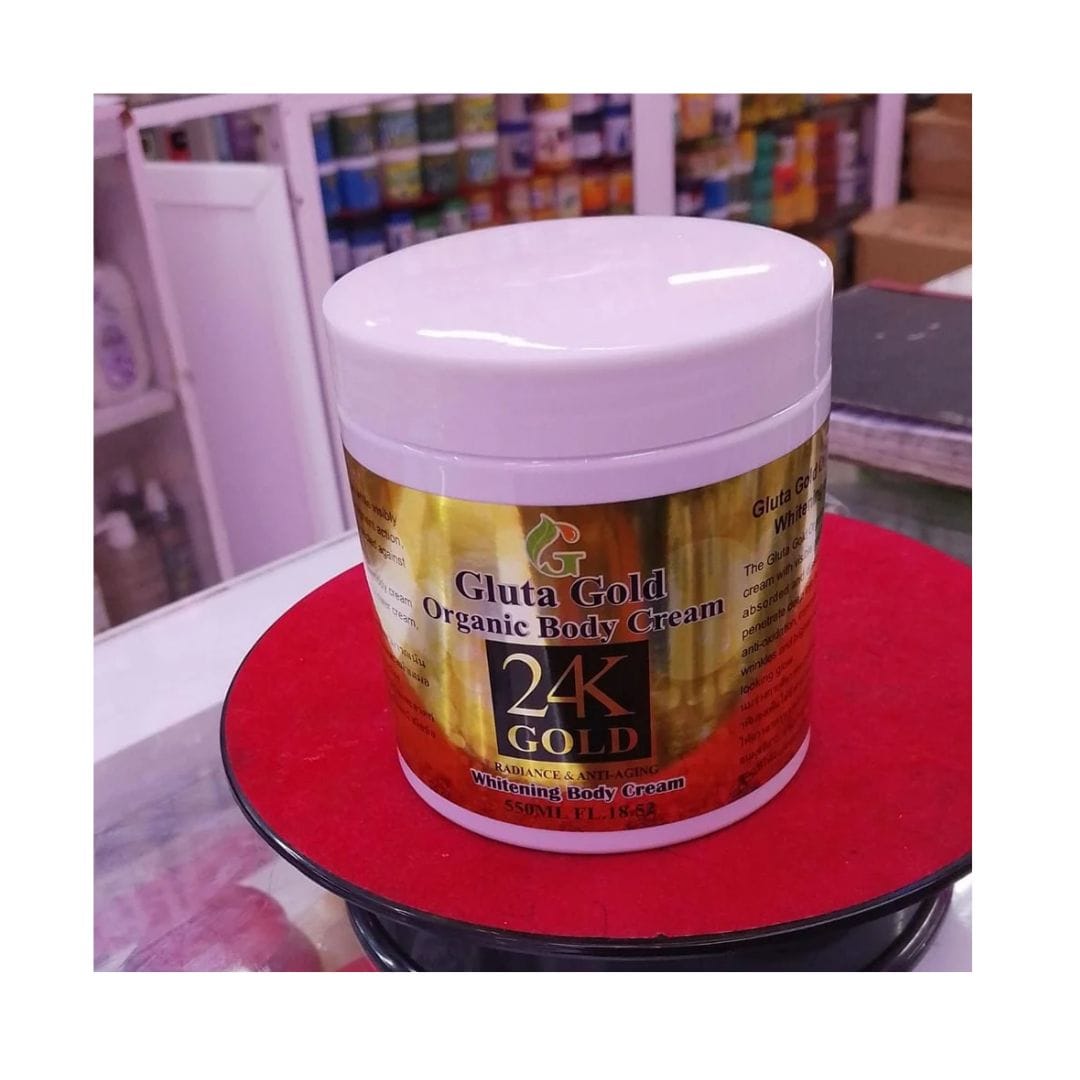 24K Gold Gluta Gold Whitening Body Cream